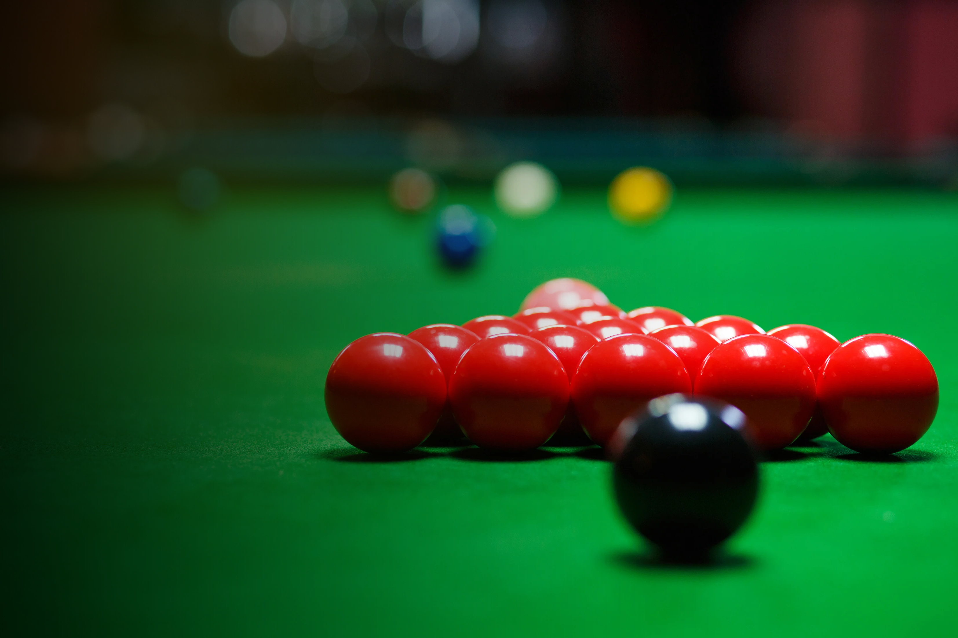 Snooker Hall & Snooker Table